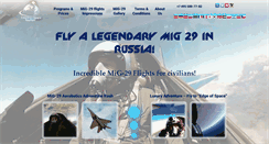 Desktop Screenshot of fly-mig29.com